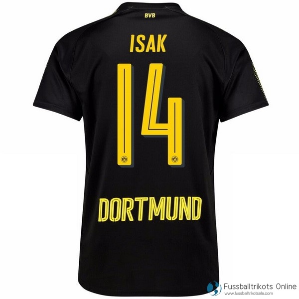 Borussia Dortmund Trikot Auswarts Isak 2017-18 Fussballtrikots Günstig
